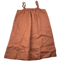 Load image into Gallery viewer, Girls Mii Love Mu, 100% linen summer dress, NEW, size 5, L: 58cm