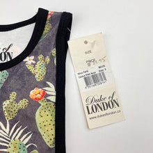 Load image into Gallery viewer, Boys Duke of LONDON, cactus print stretchy tank top, NEW, size 2,  
