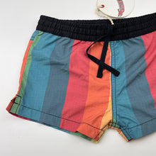 Load image into Gallery viewer, Boys LITTLE WINGS, colourful lightweight board shorts, elasticated, NEW, size 4,  