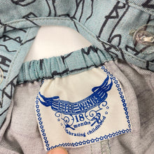 Load image into Gallery viewer, Boys LITTLE WINGS, lightweight cotton shortalls / romper, crocodiles, EUC, size 1-2,  