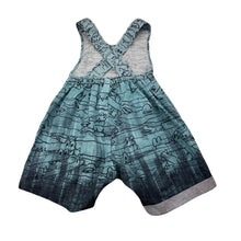 Load image into Gallery viewer, Boys LITTLE WINGS, lightweight cotton shortalls / romper, crocodiles, EUC, size 1-2,  