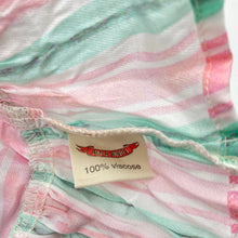 Load image into Gallery viewer, Girls PAPER WINGS, striped lightweight tiered skirt, elasticated, L: 26cm, NEW, size 4,  