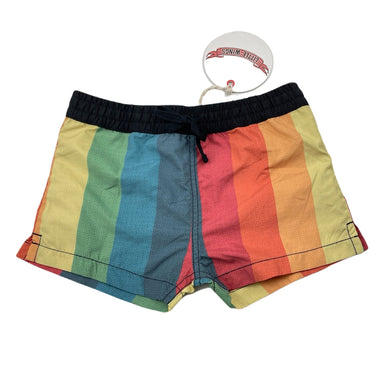 Boys LITTLE WINGS, colourful lightweight board shorts, elasticated, NEW, size 3,  