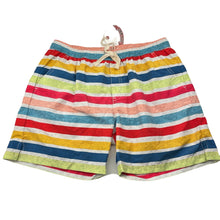 Load image into Gallery viewer, Boys PAPER WINGS, coloured stripe board shorts, elasticated, NEW, size 14,  