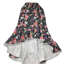 Load image into Gallery viewer, Girls Duke of LONDON, floral halter-neck hi lo dress, NEW, size 6, L: 55cm at front