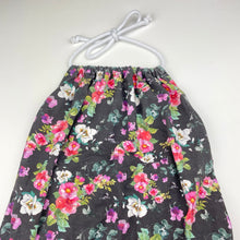 Load image into Gallery viewer, Girls Duke of LONDON, floral halter-neck hi lo dress, NEW, size 6, L: 55cm at front