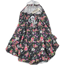 Load image into Gallery viewer, Girls Duke of LONDON, floral halter-neck hi lo dress, NEW, size 6, L: 55cm at front