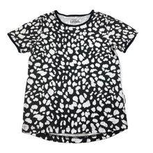 Load image into Gallery viewer, unisex Duke of LONDON, black &amp; white stretchy tee / top, NEW, size 10,  