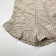 Load image into Gallery viewer, Girls Mii Love Mu, 100% linen summer playsuit / romper, NEW, size 4,  