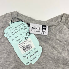Load image into Gallery viewer, Boys Minti, grey marle cotton t-shirt / top, NEW, size 6,  