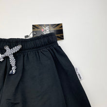 Load image into Gallery viewer, Boys Duke of LONDON, black stretchy shorts, elasticated, NEW, size 2,  