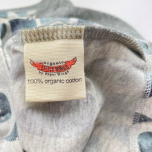 Load image into Gallery viewer, unisex LITTLE WINGS, organic cotton raglan long sleeve tee / top, NEW, size 6 months,  