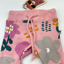 Load image into Gallery viewer, Girls Minti, fleece lined floral track pants, NEW, size 00,  