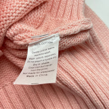 Load image into Gallery viewer, Girls Minti, knitted cotton zip hoodie sweater, NEW, size 00,  