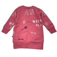 Load image into Gallery viewer, Girls Minti, fleece lined sweater dress, NEW, size 2, L: 45cm