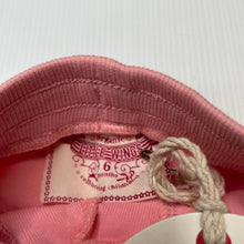 Load image into Gallery viewer, Girls LITTLE WINGS, pink velour organic cotton track pants, NEW, size 6 months,  