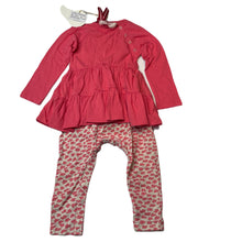Load image into Gallery viewer, Girls LITTLE WINGS, organic cotton frilled romper dress, NEW, size 2,  