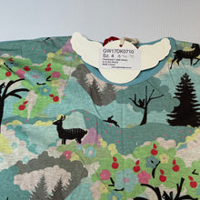 Load image into Gallery viewer, Girls PAPER WINGS, lightweight organic cotton t-shirt dress, NEW, size 4, L: 52cm at front