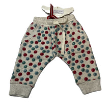 Load image into Gallery viewer, unisex LITTLE WINGS, organic cotton track pants, elasticated, NEW, size 3 months,  