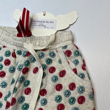 Load image into Gallery viewer, unisex LITTLE WINGS, organic cotton track pants, elasticated, NEW, size 3 months,  