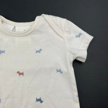 Load image into Gallery viewer, unisex Toshi, cotton romper, dogs, NEW, size 0000,  
