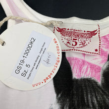 Load image into Gallery viewer, Girls PAPER WINGS, organic cotton singlet dress, horse, NEW, size 5, L: 54cm