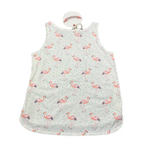 Load image into Gallery viewer, Girls PAPER WINGS, lightweight organic cotton singlet top, flamigos, NEW, size 5,  