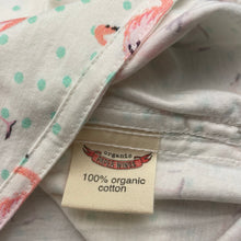 Load image into Gallery viewer, Girls PAPER WINGS, lightweight organic cotton singlet top, flamigos, NEW, size 6,  