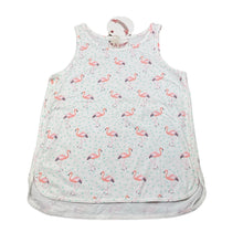 Load image into Gallery viewer, Girls PAPER WINGS, lightweight organic cotton singlet top, flamigos, NEW, size 10,  