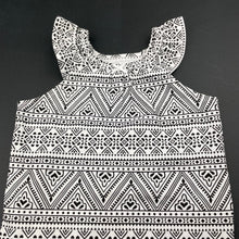 Load image into Gallery viewer, Girls black &amp; white, bodysuit / romper, NEW, size 12 months,  