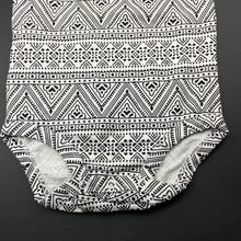 Load image into Gallery viewer, Girls black &amp; white, bodysuit / romper, NEW, size 12 months,  