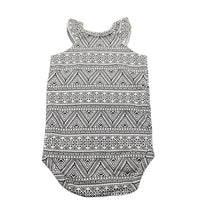 Load image into Gallery viewer, Girls black &amp; white, bodysuit / romper, NEW, size 12 months,  