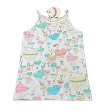 Load image into Gallery viewer, Girls PAPER WINGS, organic cotton blend singlet top, hot air balloons, NEW, size 10,  
