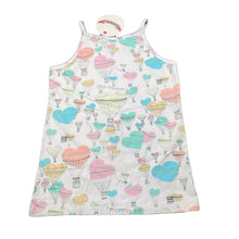Load image into Gallery viewer, Girls PAPER WINGS, organic cotton blend singlet top, hot air balloons, NEW, size 10,  