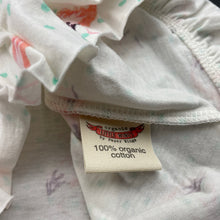 Load image into Gallery viewer, Girls LITTLE WINGS, organic cotton summer dress, flamingos, NEW, size 2, L: 44cm at front