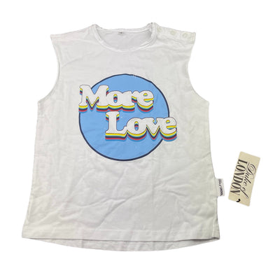 unisex Duke of LONDON, cotton singlet / tank top, NEW, size 6,  