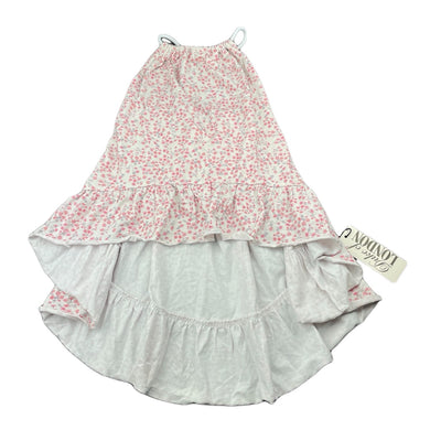 Girls Duke of LONDON, floral halter-neck hi lo dress, NEW, size 3, L: 44cm at front