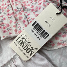 Load image into Gallery viewer, Girls Duke of LONDON, floral halter-neck hi lo dress, NEW, size 6, L: 57cm at front