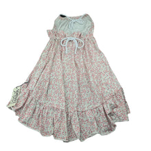 Load image into Gallery viewer, Girls Duke of LONDON, floral halter-neck hi lo dress, NEW, size 6, L: 57cm at front