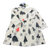 Load image into Gallery viewer, Girls Minti, thick fleece lined sweater dress, pockets, NEW, size 2, L: 49cm