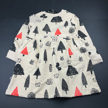 Load image into Gallery viewer, Girls Minti, thick fleece lined sweater dress, pockets, NEW, size 4, L: 56cm