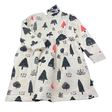 Load image into Gallery viewer, Girls Minti, thick fleece lined sweater dress, pockets, NEW, size 6, L: 63cm