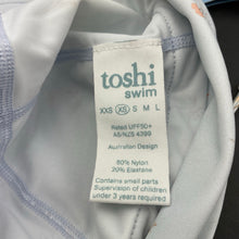 Load image into Gallery viewer, Girls Toshi, floral swim flap cap, UPF 50+, Sz: XS, circum: 43cm, NEW, size 000-00,  