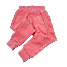 Load image into Gallery viewer, Girls PAPER WINGS, reversible organic cotton track pants, elasticated, horses, Inside leg: 44cm, EUC, size 5,  