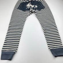 Load image into Gallery viewer, Girls PAPER WINGS, organic cotton slouch track pants, unicorn, NEW, size 8,  