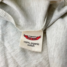 Load image into Gallery viewer, Girls PAPER WINGS, organic cotton oversize hooded tee/top, sequins, NEW, size 6,  