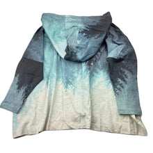 Load image into Gallery viewer, Girls PAPER WINGS, organic cotton oversize hooded tee/top, sequins, NEW, size 6,  