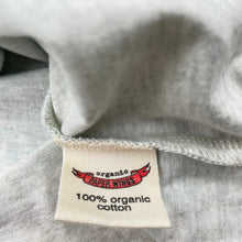 Load image into Gallery viewer, Girls PAPER WINGS, organic cotton oversize hooded tee/top, sequins, EUC, size 4,  