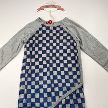 Load image into Gallery viewer, unisex LITTLE WINGS, organic cotton checked romper, NEW, size 12 months,  