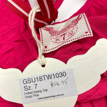 Load image into Gallery viewer, Girls PAPER WINGS, lightweight summer swing top, NEW, size 7,  
